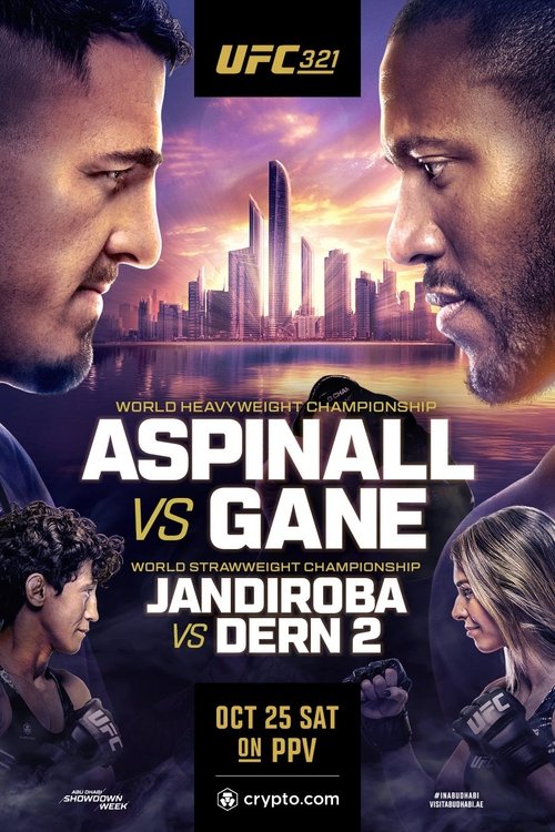 Movie poster for UFC 321: Aspinall vs. Gane (2025)