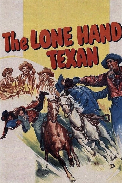 Movie poster for The Lone Hand Texan (1947)