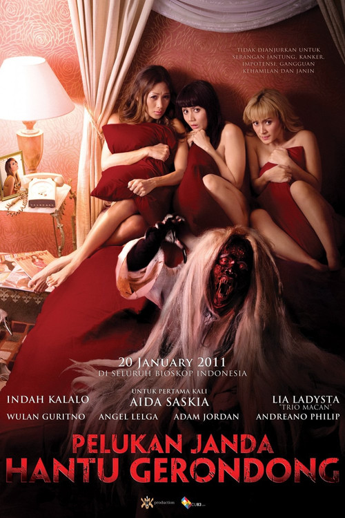 Movie poster for Pelukan Janda Hantu Gerondong (2011)