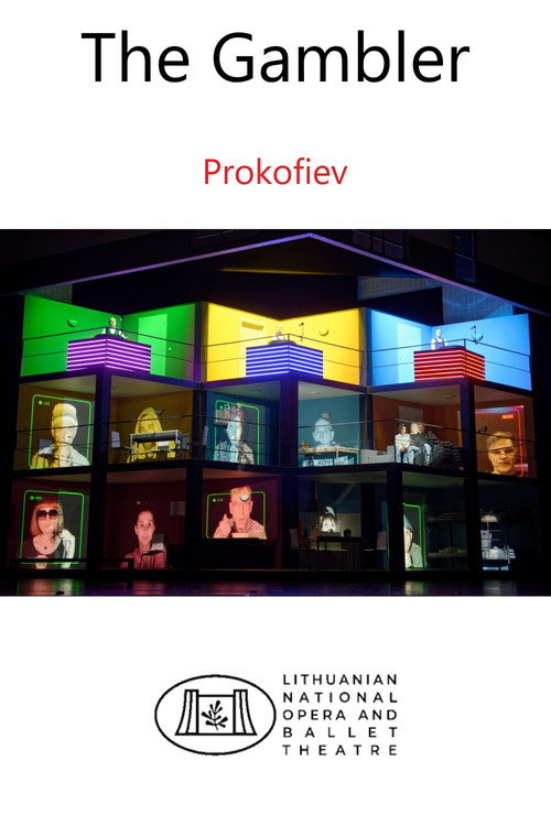 Movie poster for Prokofiev: The Gambler (2020)