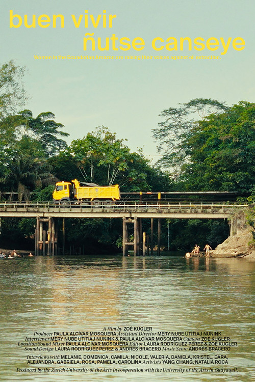 Movie poster for buen vivir – ñutse canseye (2025)