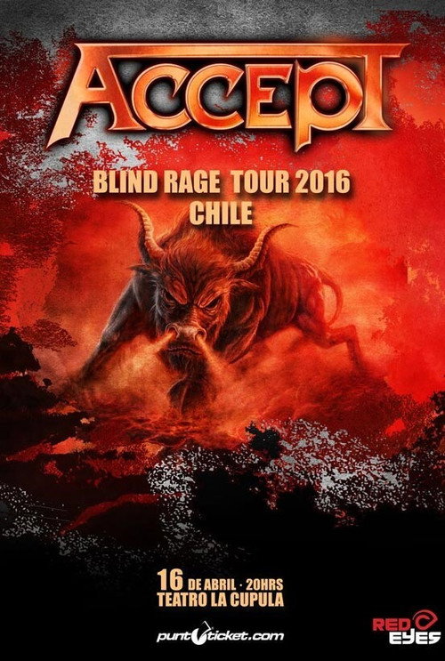 Movie poster for Accept : Live in Chile (2014)