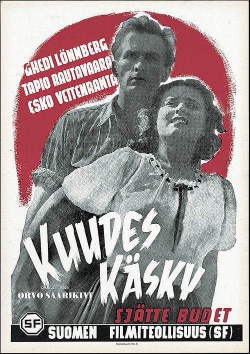 Movie poster for Kuudes käsky (1947)