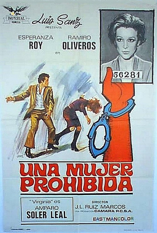 Movie poster for Una mujer prohibida (1974)