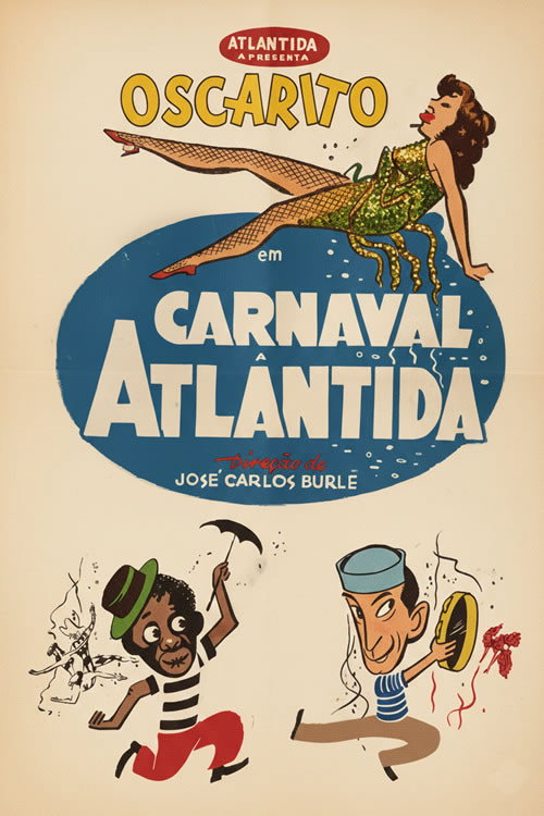 Movie poster for Carnaval Atlântida (1952)
