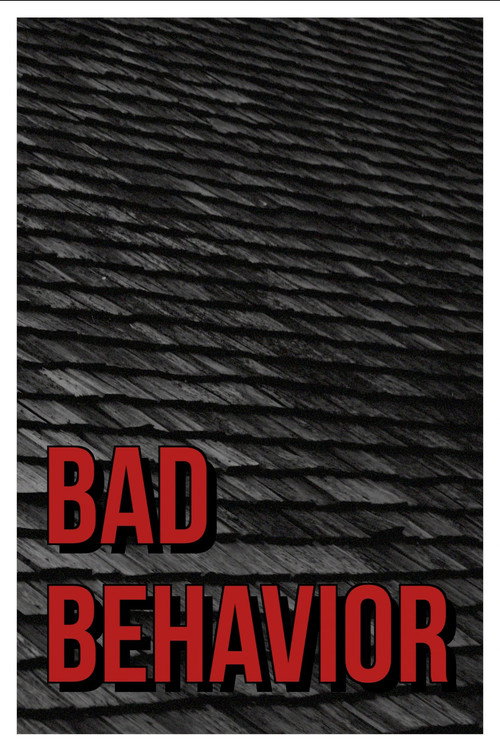 Movie poster for Bad Behavior (2021)