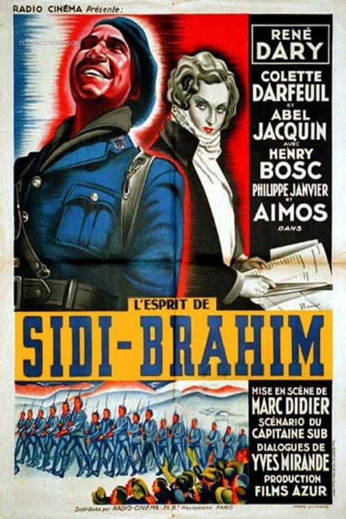 Movie poster for L'Esprit de Sidi-Brahim (1939)