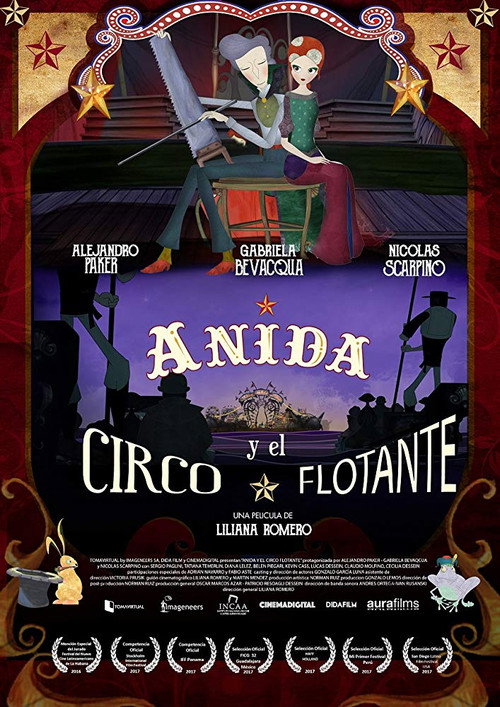 Movie poster for Anida and a Floating Circus (2017)