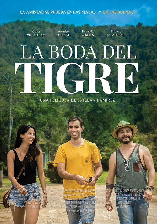 Movie poster for La boda del tigre (2020)