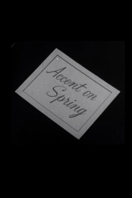 Movie poster for Accent on Spring (1961)