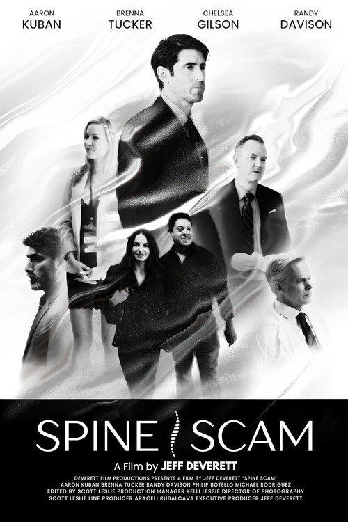 Movie poster for Spine Scam (2025)