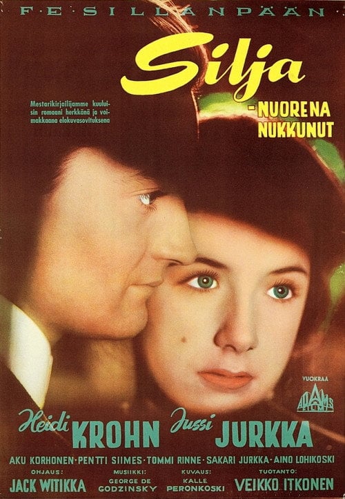 Movie poster for Silja – nuorena nukkunut (1956)