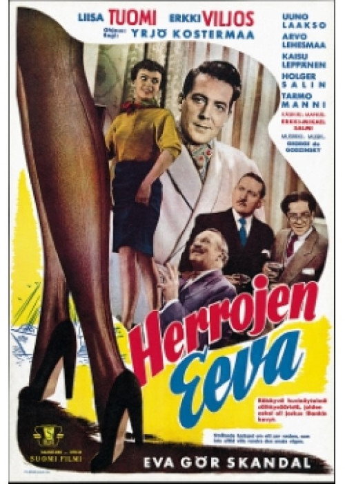 Movie poster for Herrojen Eeva (1954)