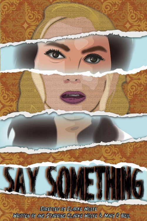 Movie poster for Say Something (2021)