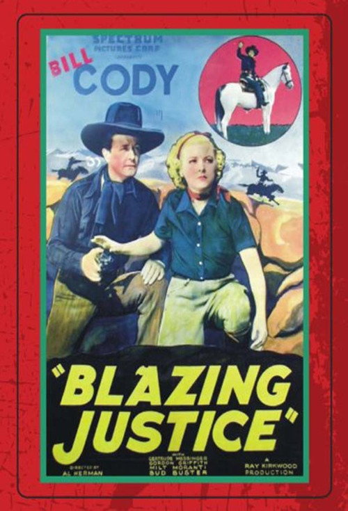 Movie poster for Blazing Justice (1936)