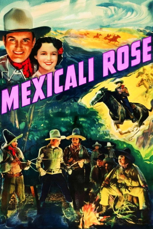 Movie poster for Mexicali Rose (1939)