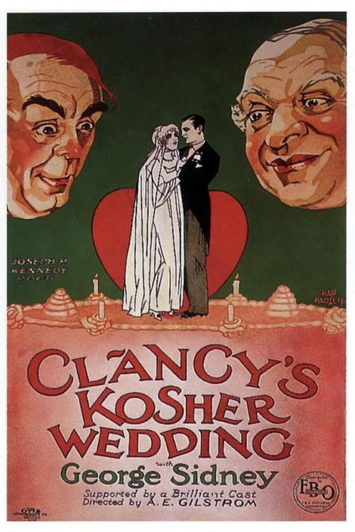 Movie poster for Clancy's Kosher Wedding (1927)