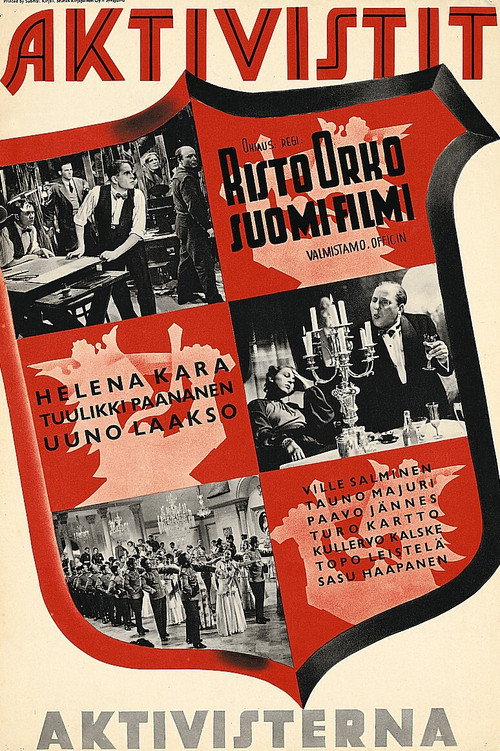 Movie poster for Aktivistit (1939)