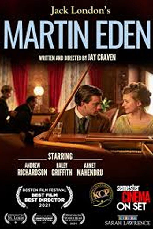 Movie poster for Martin Eden (2023)