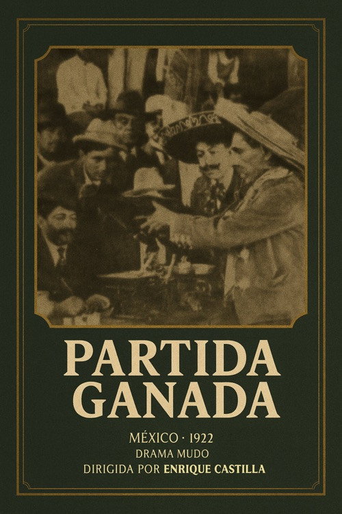 Movie poster for Partida ganada (1920)