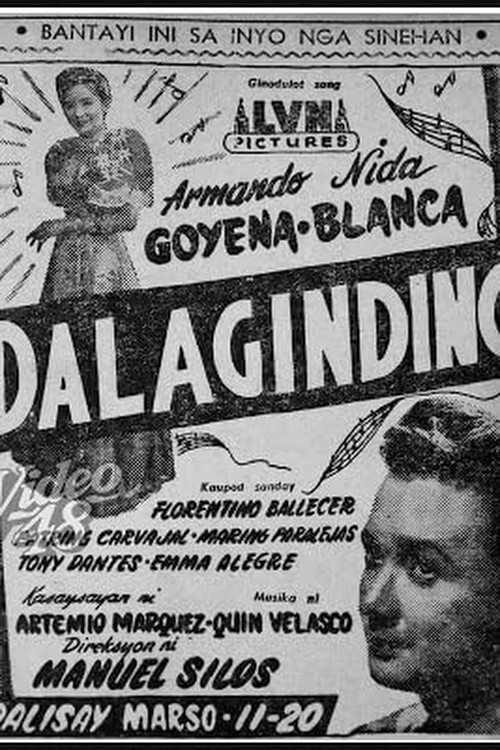 Movie poster for Dalaginding (1954)