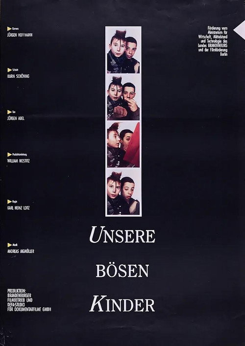 Movie poster for Unsere bösen Kinder (1993)