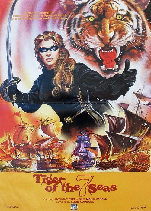 Movie poster for Tiger of the Seven Seas (1962)
