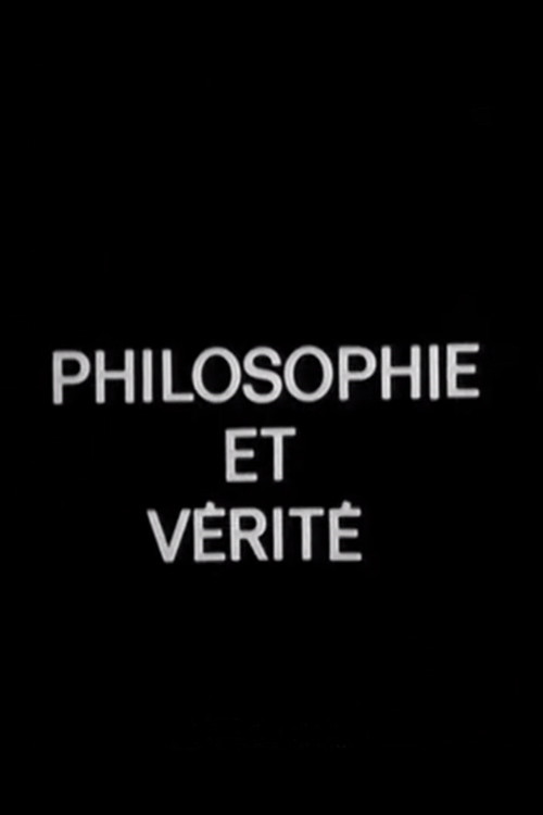Movie poster for Philosophie et vérité (1965)