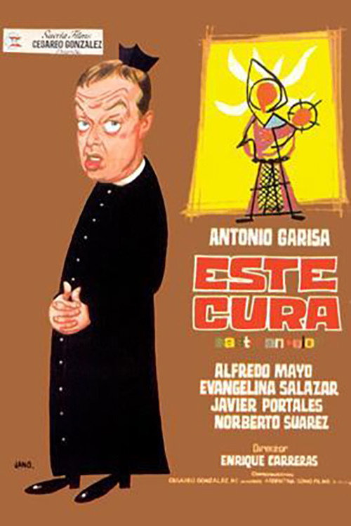 Movie poster for Este cura (1968)
