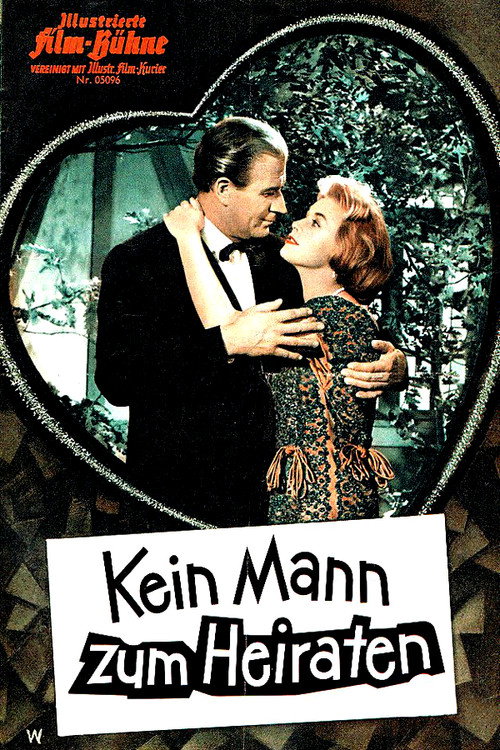 Movie poster for No Man to Marry (1959)
