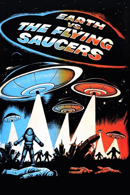 Movie poster for Earth vs. the Flying Saucers (1956)