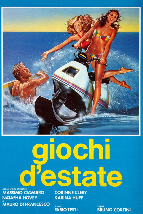 Movie poster for Summer Games (1984)