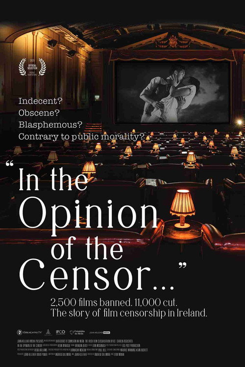 Movie poster for In the Opinion of the Censor... (2025)