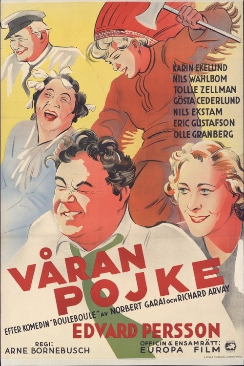 Movie poster for Våran pojke (1936)