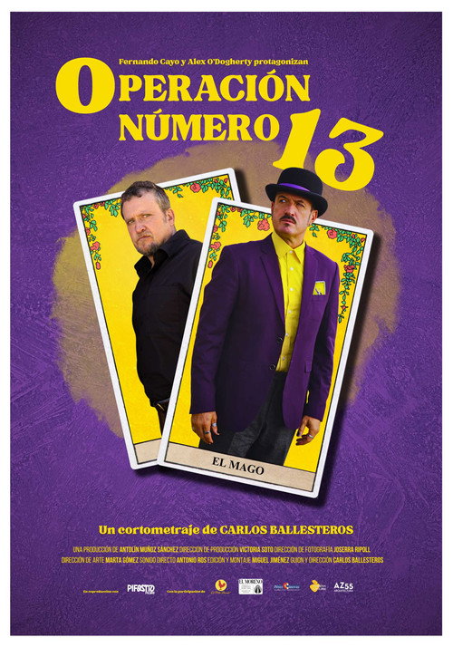 Movie poster for Operación número 13