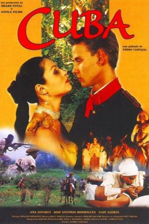 Movie poster for Cuba (2002)