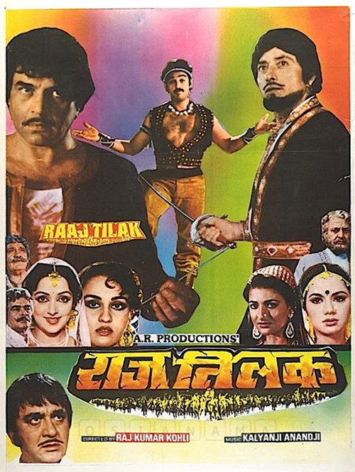Movie poster for Raaj Tilak (1984)
