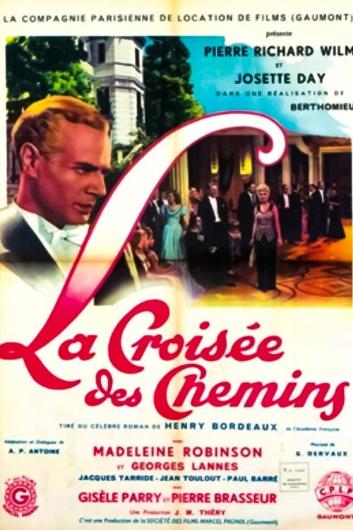 Movie poster for La Croisée des chemins (1942)