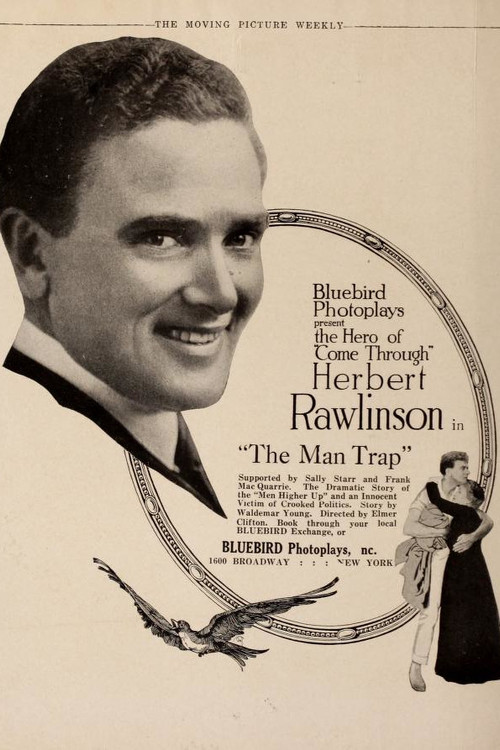 Movie poster for The Man Trap (1917)
