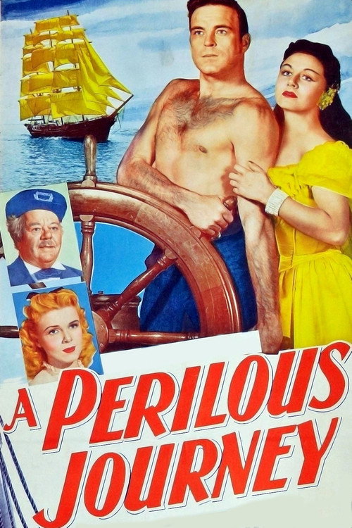 Movie poster for A Perilous Journey (1953)