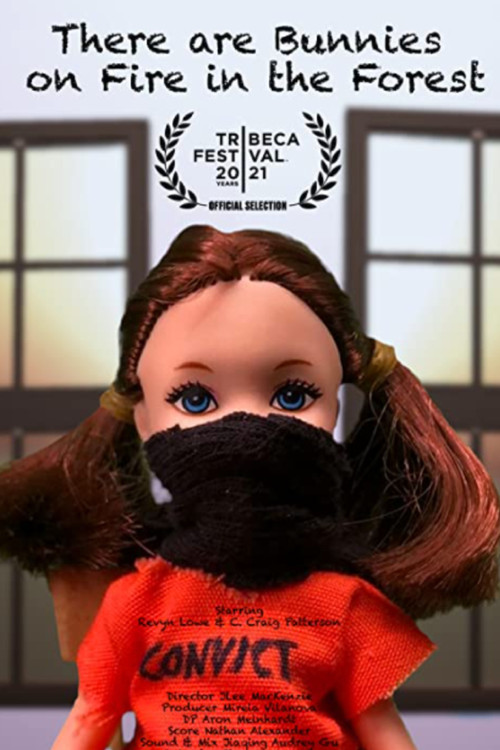 Movie poster for There Are Bunnies On Fire In The Forest (2021)