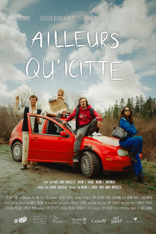Movie poster for Ailleurs qu'icitte (2023)
