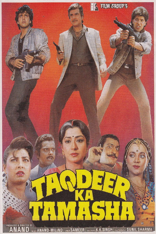 Movie poster for Taqdeer Ka Tamasha (1990)