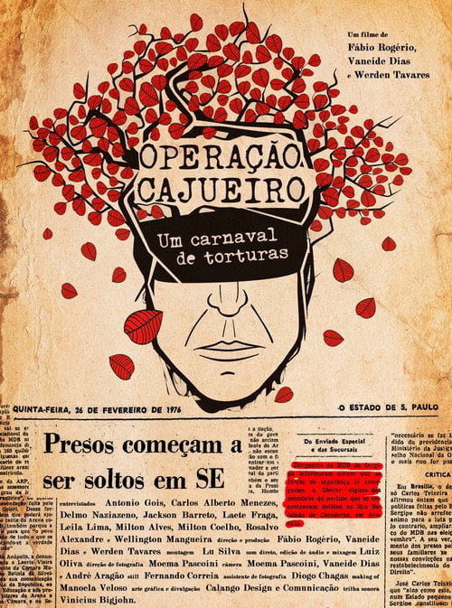 Movie poster for Operação Cajueiro: um carnaval de torturas (2014)