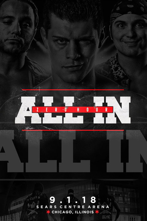 Movie poster for All In: Zero Hour (2018)