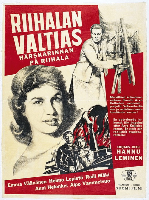 Movie poster for Riihalan valtias (1956)