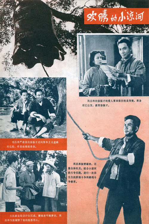 Movie poster for Jubilant Xiaoliang River (1976)