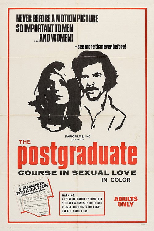 Movie poster for The Postgraduate Course in Sexual Love (1970)