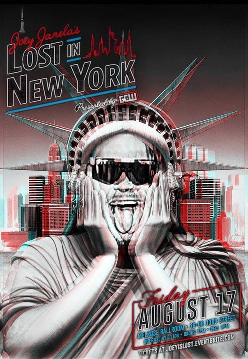 Movie poster for GCW Joey Janela's Lost In New York (2018)