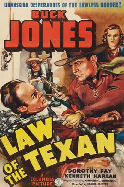 Movie poster for Law of the Texan (1938)